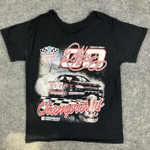 Reckless Racing T-Shirt Womens Size M Black Car Graphic Vintage Champion Tee